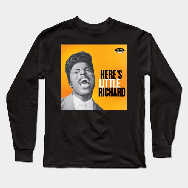 Album Heres little richard Long Sleeve T-Shirt by olerajatepe